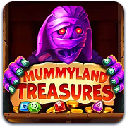 Mummyland Treasures game artwork in the Kitsune Casino game lobby